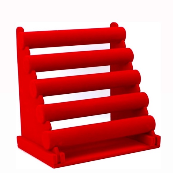 5 Tier Removable Jewelry Stand Bracelet, Necklace, and Watch Holder Display - Picture 1 of 2